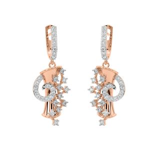 Myron Round Diamond Earrings